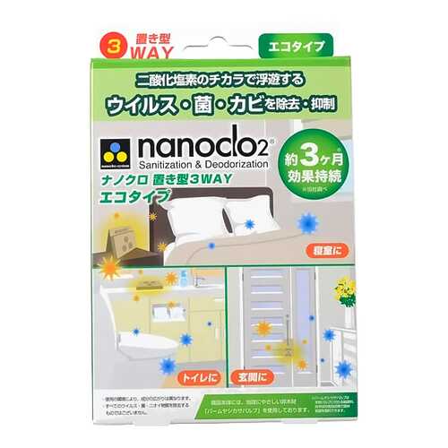 Блокатор вирусов NANOCLO2 для помещений в Планета Здоровья
