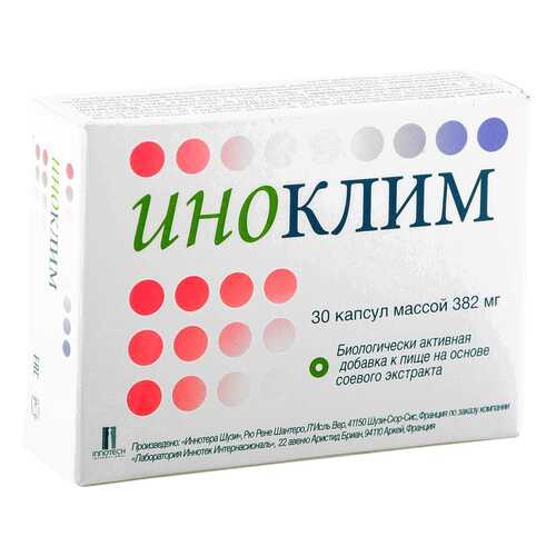 Иноклим Innothera Chouzy 382 мг 30 капсул в Планета Здоровья