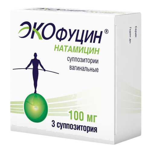 Экофуцин суппоз.вагин.100 мг №3 в Планета Здоровья