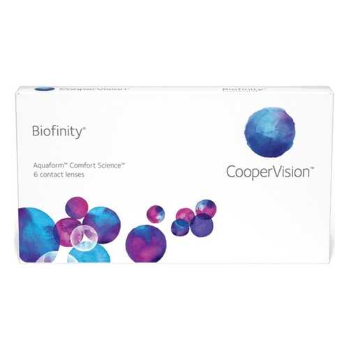 Контактные линзы Biofinity 6 линз -4,00 в Планета Здоровья