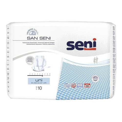 Анатомические подгузники для взрослых, 10 шт. San Seni Uni в Планета Здоровья