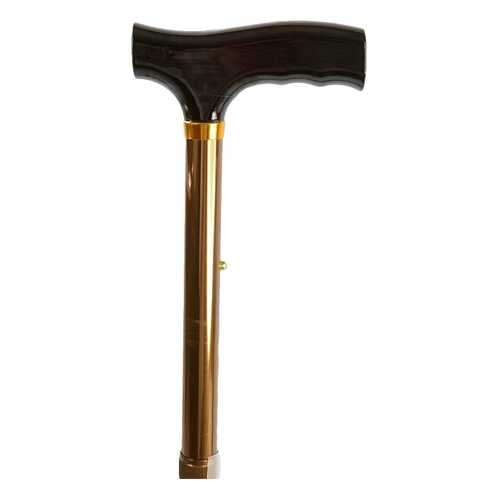 Трость телескопическая, складная, с деревянной ручкой, 82-92 см, бронза Valentine 10121BZ в Планета Здоровья