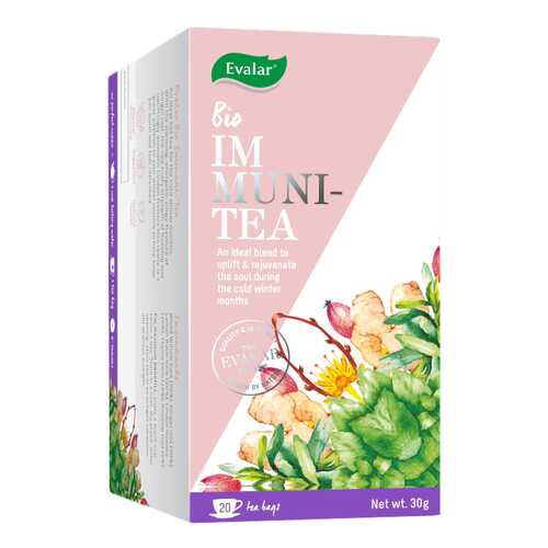 Чай Эвалар БИО Иммунный (Evalar Bio Immuni-Tea), 20 фильтр-пакетов, Эвалар в Планета Здоровья
