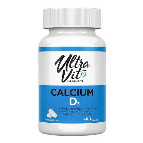 Calcium - Vit D-3 Ultra Vit таблетки 90 шт. в Планета Здоровья