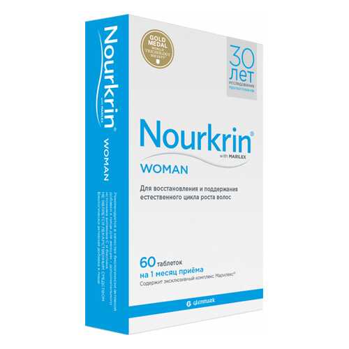 Nourkrin Scanpharm для женщин таблетки 60 шт. в Планета Здоровья
