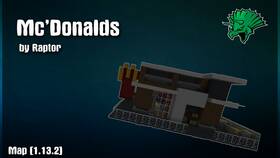 Как построить McDonald's в Minecraft в Планета Здоровья
