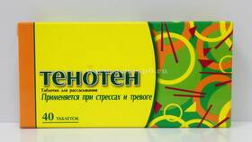 Тенотен: инструкция по применению в Планета Здоровья