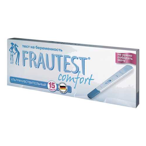 Тест Frautest comfort в кассете-держателе с колпачком 1 шт. в Планета Здоровья