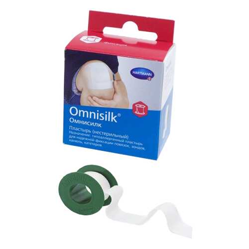 Пластырь Omnisilk фиксирующий 2,5 см х 5 м 1 шт. в Планета Здоровья