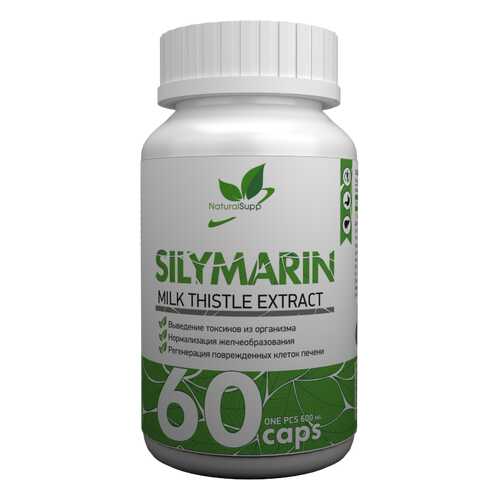 Для печени силимарин NATURALSUPP Silymarin капсулы 60 шт. в Планета Здоровья
