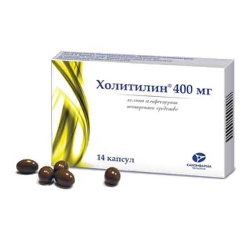 Холитилин капсулы 400 мг №14 в Планета Здоровья