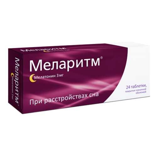 Меларитм таблетки 3 мг 24 шт. в Планета Здоровья