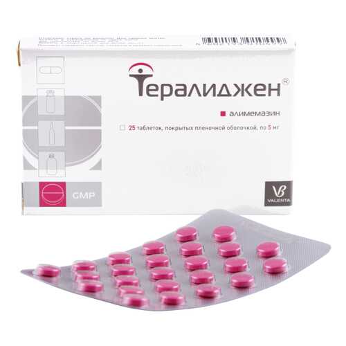 Тералиджен таблетки 5 мг 25 шт. в Планета Здоровья