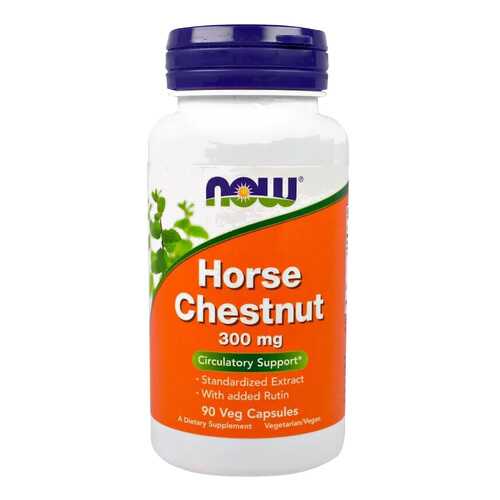Для сердца и сосудов NOW Horse Chestnut 300 мг 90 капсул в Планета Здоровья