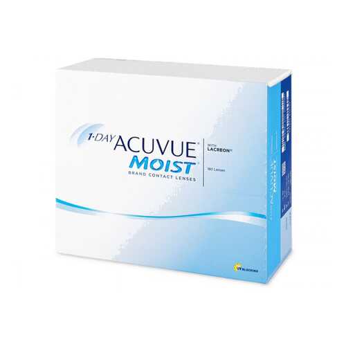 Контактные линзы 1-Day Acuvue Moist 180 линз R 8,5 -0,50 в Планета Здоровья