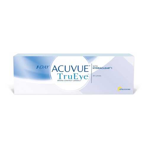 Контактные линзы 1-Day Acuvue TruEye 30 линз -0,75 в Планета Здоровья