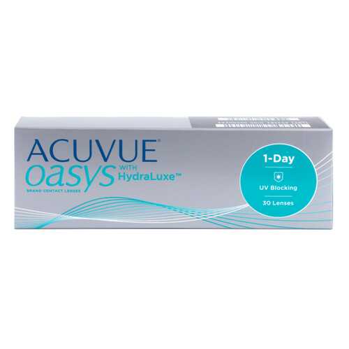 Контактные линзы Acuvue Oasys 1-Day with HydraLuxe 30 линз -1,25 в Планета Здоровья