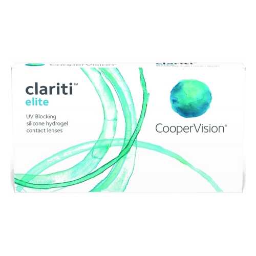 Контактные линзы Clariti elite 6 линз -6,75 в Планета Здоровья
