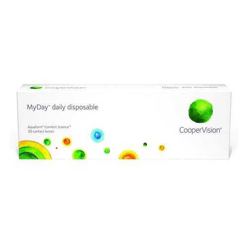 Контактные линзы MyDay Daily disposable 30 линз R 8,4 +2,25 в Планета Здоровья