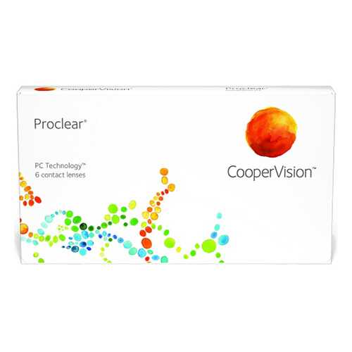 Контактные линзы Proclear 6 линз -1,25 в Планета Здоровья