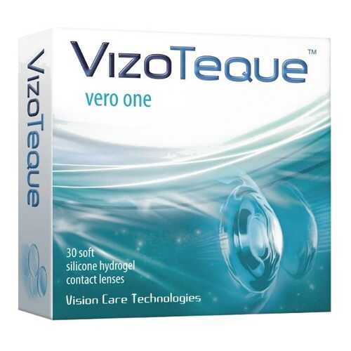 Контактные линзы Vizoteque Vero One 30 линз R 8,6 -1,25 в Планета Здоровья