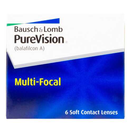Контактные линзы PureVision Multi-Focal 6 линз low -3,25 в Планета Здоровья