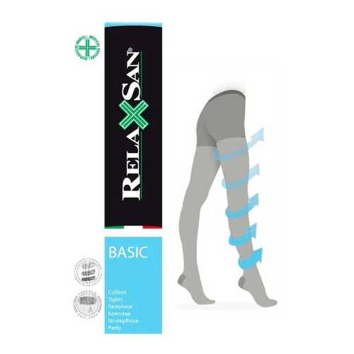 Колготки basic Relaxsan Collant 280 den р.4 черный в Планета Здоровья