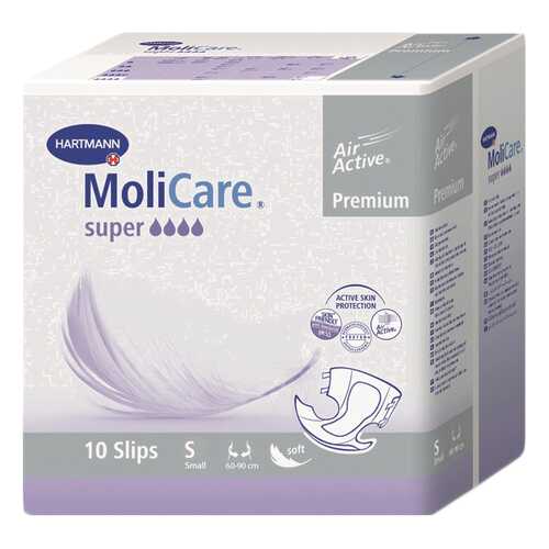Подгузники для взрослых, S, 10 шт. MoliCare Premium Super в Планета Здоровья