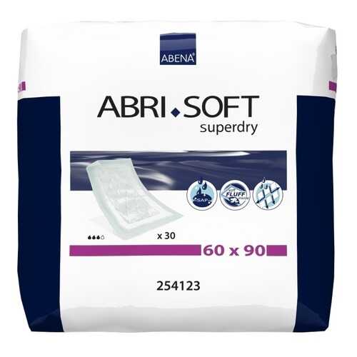 Впитывающие пеленки, 90x60 см, 30 шт. Abena Abri-Soft Superdry в Планета Здоровья