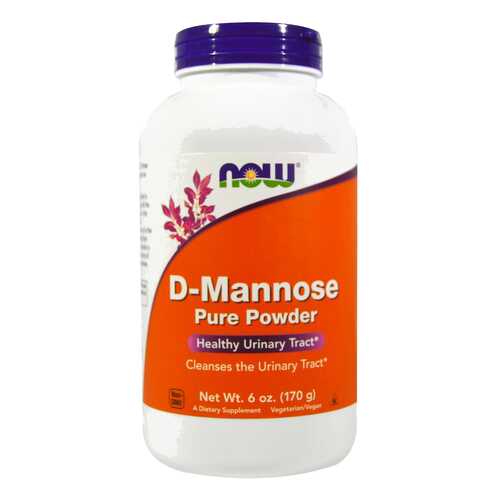 Добавка для здоровья NOW D-Mannose Pure Powder 170 г в Планета Здоровья
