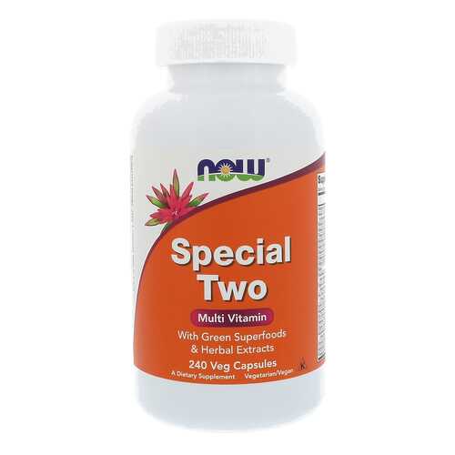 Витаминный комплекс NOW Special Two Multi Vitamin 240 капс. без вкуса в Планета Здоровья