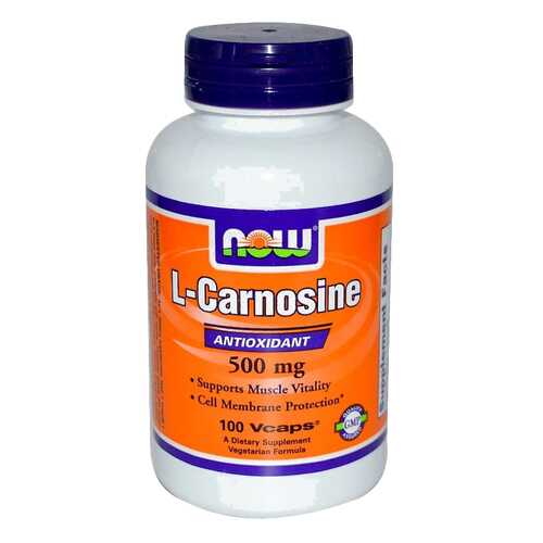 L-Carnosine Now капсулы 500 мг 100 шт. в Планета Здоровья